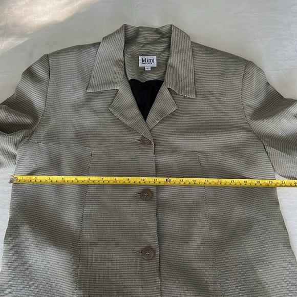 MIMI MATERNITY Women’s 2 Piece Jacket/Sleveless Dress Size L - Picture 13 of 16